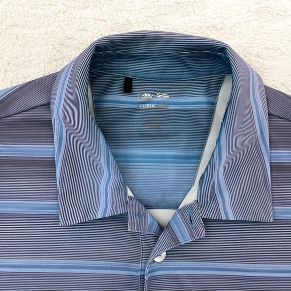 Adidas ClimaCool Polo Shirt Breathable Performance Men’s Size Medium - Picture 3 of 8
